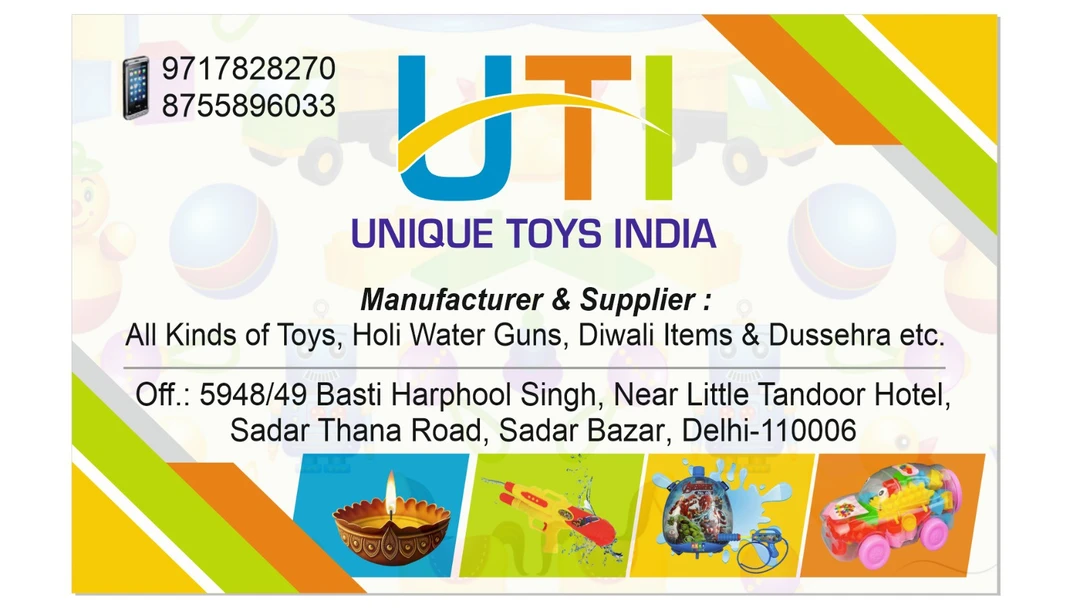 Post image Unique Toys India has updated their profile picture.