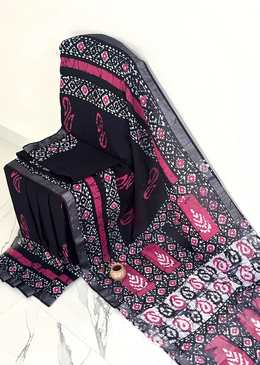 Post image 🥳Newly Arrival 🥳🥳
🍁New Cotton Linen Sarees collection👆 

🍁Traditional Bagru Handblock Print Linen Sarees

🍁 Fabric: Cotton Linen 

🍁 Saree:5.5 m

🍁Blouse:- 0.9 m

🍁