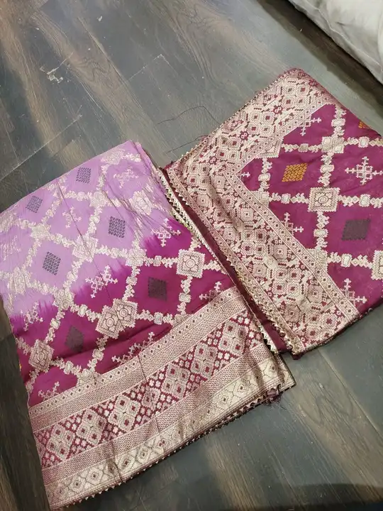 9983344462    *😀😀Beautiful Lahenghas*😀😀
For This Wedding Season

*Pure  Banarasi Dolo silk langh uploaded by Gotapatti manufacturer on 1/30/2024