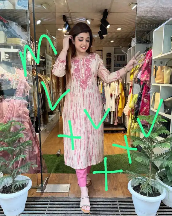 Reyon.  Cotton  uploaded by Pink city Fashion and Jaipur Kurtis on 1/31/2024