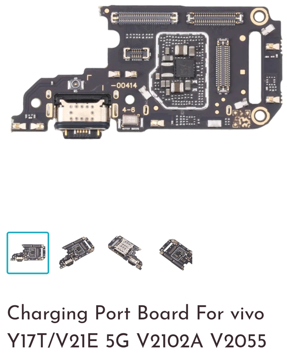 Vivo V21E charging board original 👌  uploaded by Geekon mobile spare  on 1/31/2024