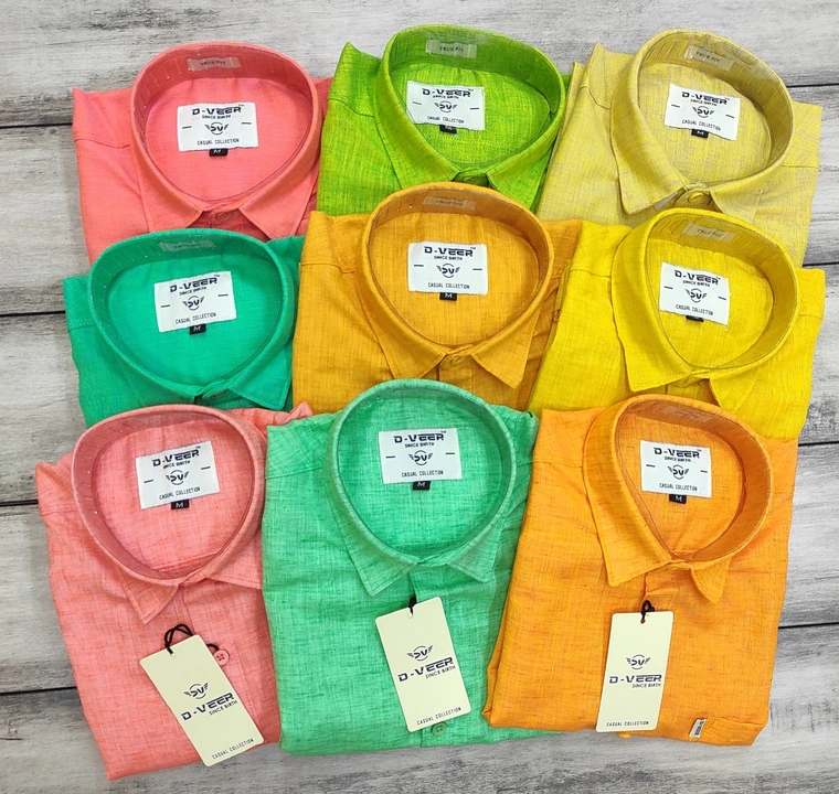 Linen cotton fancy color     Size -S M L XL  uploaded by Manoj creation on 1/31/2024
