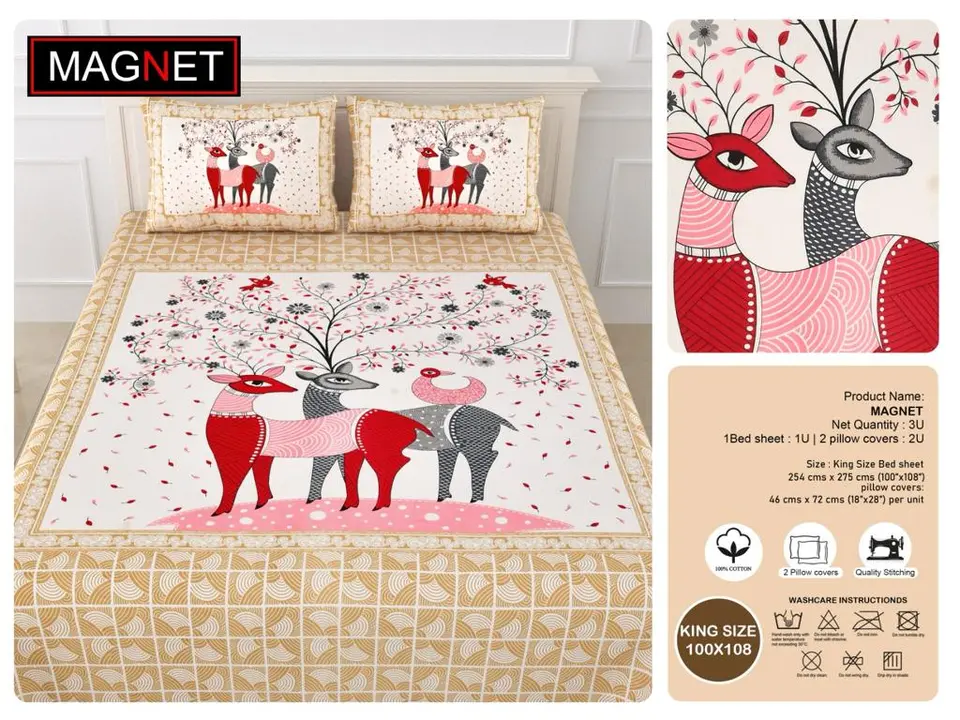Bedsheet  uploaded by Indiana Creations  on 1/31/2024