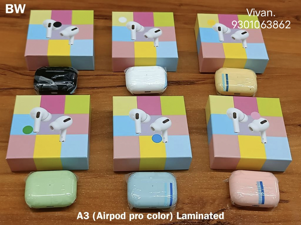 Airpods Pro Rendom Colour  uploaded by Vivan on 1/31/2024