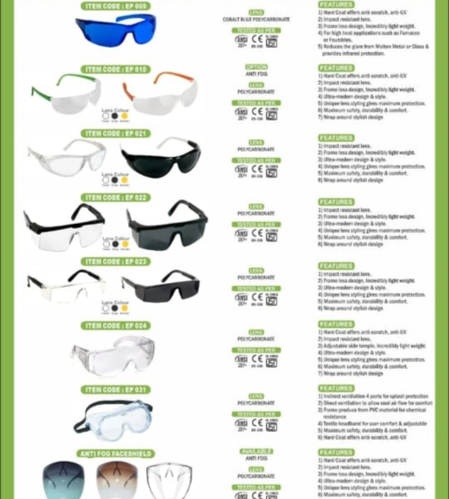 All safety sunglasses uploaded by business on 1/31/2024