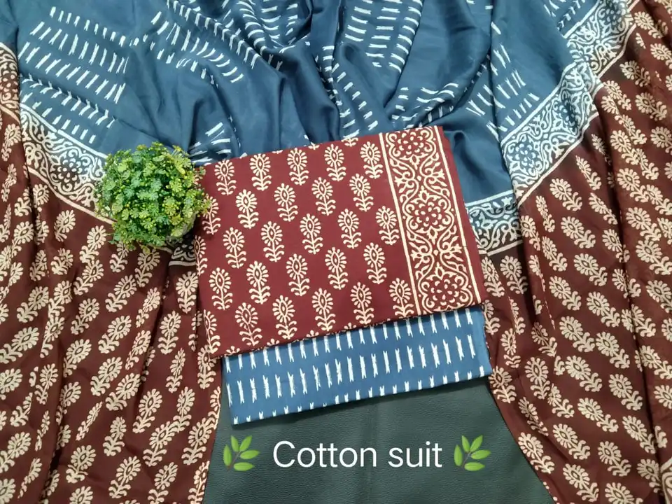Pure cotton suit  uploaded by The print house  on 1/31/2024