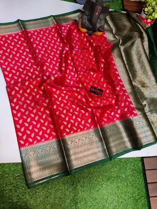Banarsi saree uploaded by Nisha fabrics on 1/31/2024