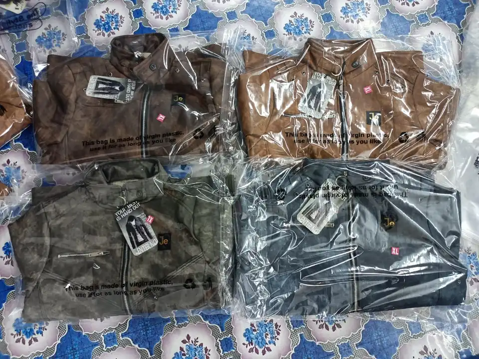 Leather denim jacket  uploaded by IKRAR JACKET ENTERPRISE 📞 on 1/31/2024