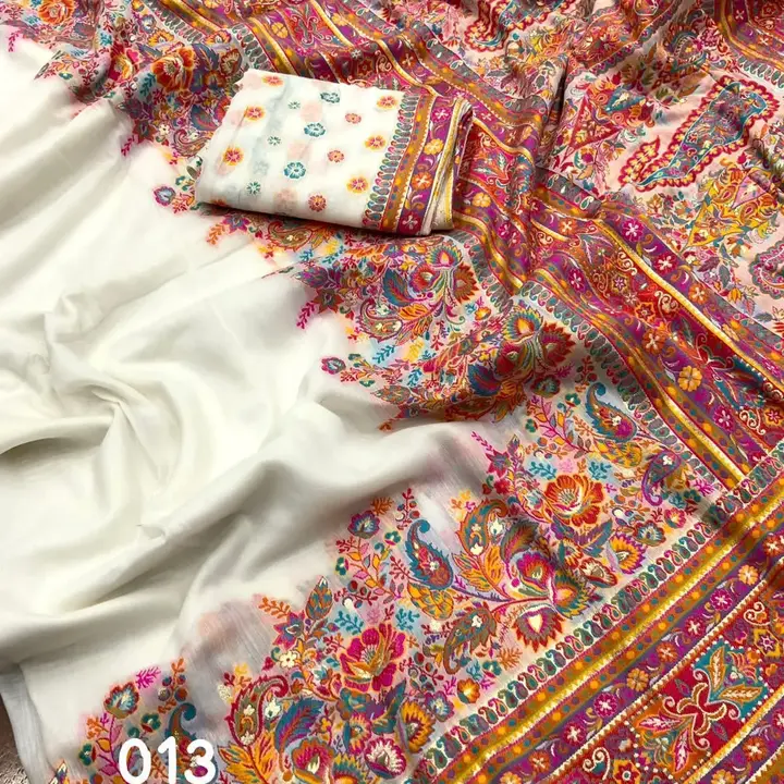 Kashmiri silk saree  uploaded by SAURYA LIFE STYLE on 1/31/2024