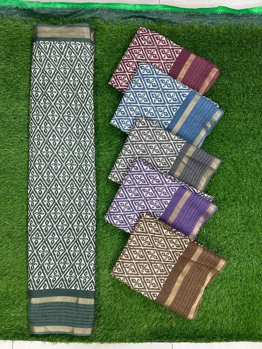 Dola sequence border sarees  uploaded by N K SAREES  on 1/31/2024