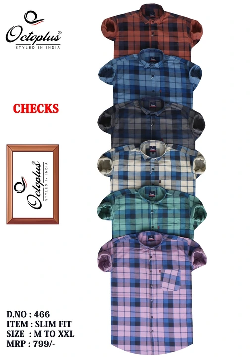 Octoplus casual shirts for men  uploaded by HANJARI TEXTILE on 1/31/2024
