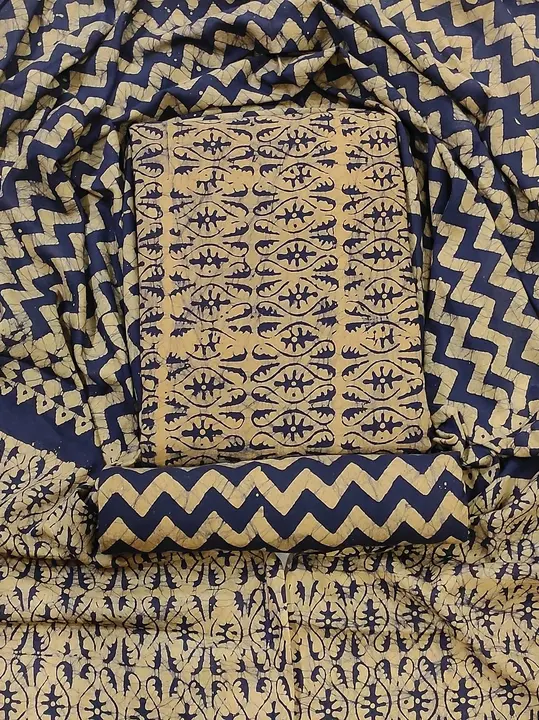 Batik dress material  uploaded by business on 2/1/2024