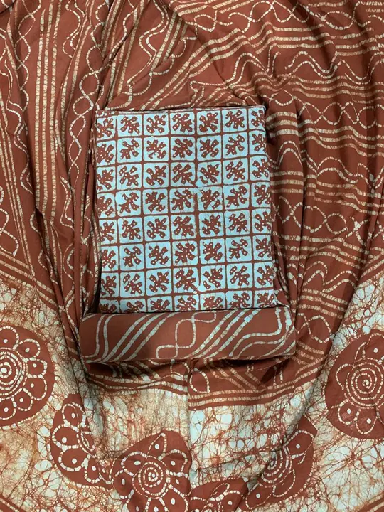 Batik dress material  uploaded by Dresss material  on 2/1/2024