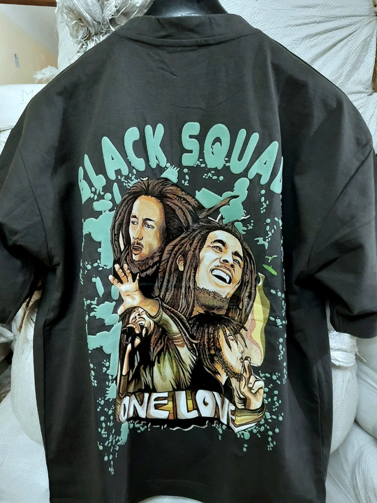 Black squad over sized tshirt uploaded by Kwality fashion on 2/1/2024