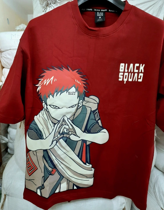 Black squad over sized tshirt uploaded by business on 2/1/2024
