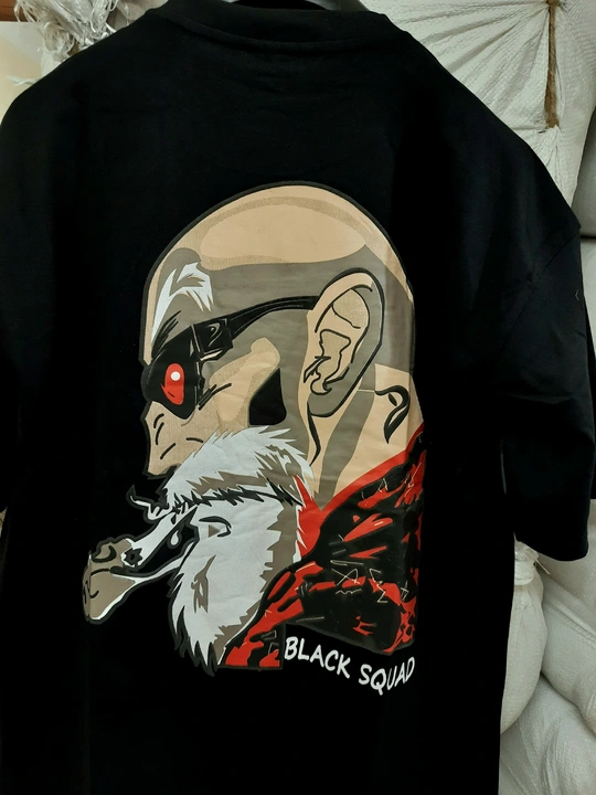 Black squad over sized tshirt uploaded by Kwality fashion on 2/1/2024