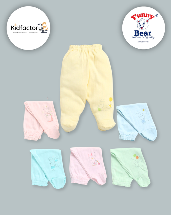 Funny Bear baby clothes manufacturers India | Newborn baby clothes  uploaded by Priya Hosiery  on 2/1/2024