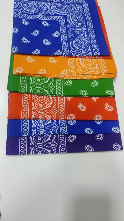Product uploaded by Manufacturing of printed Handkerchief bandana on 2/1/2024