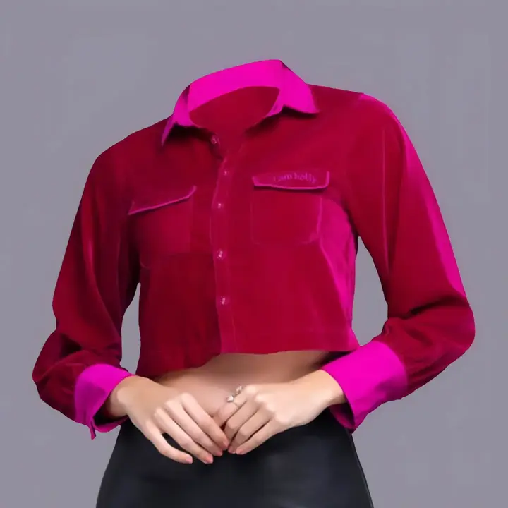 Velvet RANI CROP JACKET FOR WOMEN AND GIRLS  uploaded by business on 2/1/2024