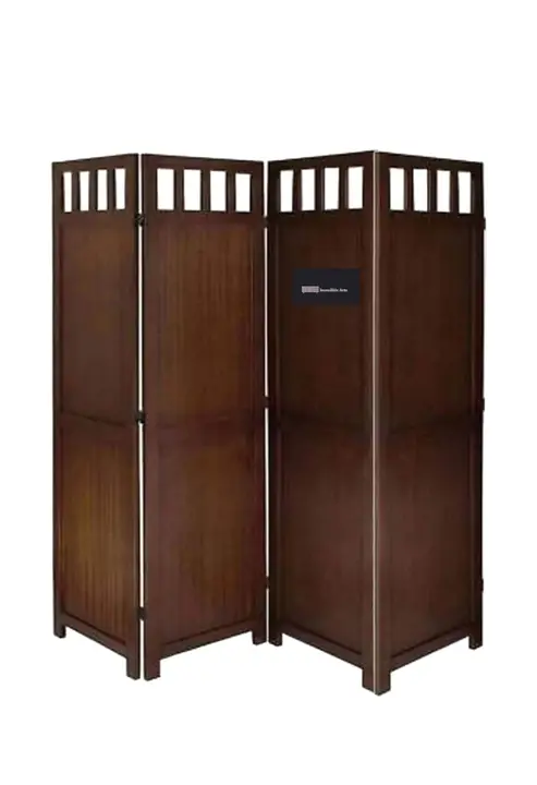 Wooden partition room divider office divider uploaded by business on 2/1/2024