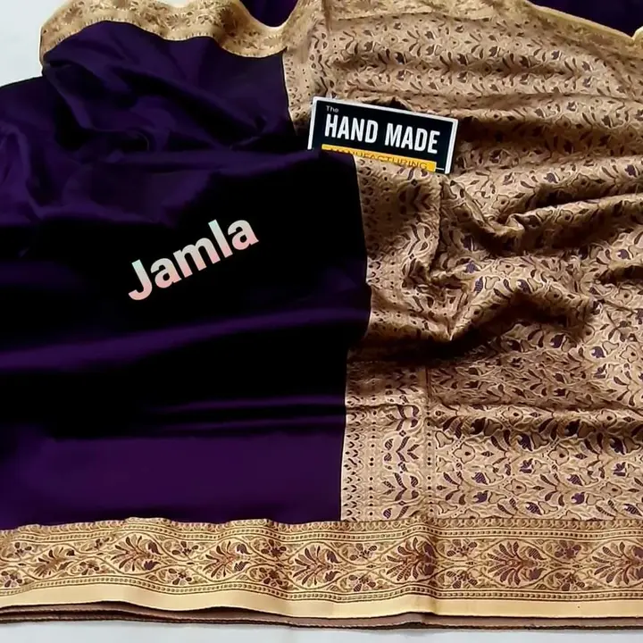 The HAND MADE saree  uploaded by Manufacture of banarasi fancy sarees  on 2/1/2024