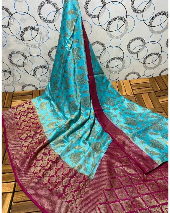Banarasi semi dupian Silk saree  uploaded by Rhaman Silk sarees on 2/2/2024
