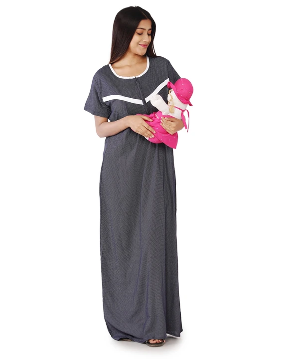 Post image New Collection

👉🏽 *Women's Dailywear Cotton Feeding Night Gown*🌈👌🏻

Fabric … Rayon Cotton 
 Sizes .. L,XL,XXL,4XL,5XL
 

*INDRANI FASHION*
Kolkata

*More Collections* 🎉 https://whatsapp.com/channel/0029Va4paMoKwqSbXWvfjp0W
+91 8697967702
+91 9903909735