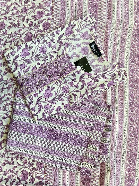 Cotton Printed kurta set with dupatta  uploaded by POSH21 PRIVATE LIMITED on 2/2/2024