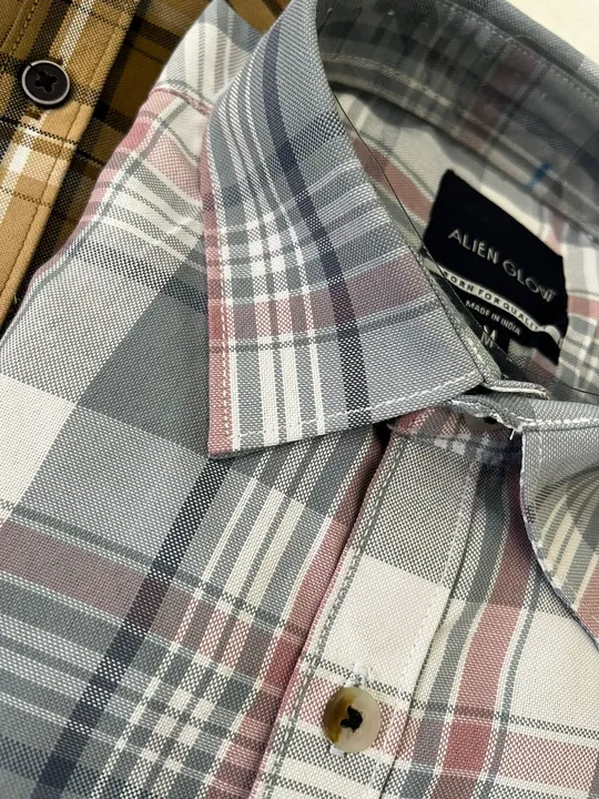 Mens Oxford Checks Shirts uploaded by CR Clothing Co.  on 2/2/2024