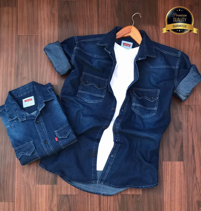 *Very Premium Quality Levi's Denim Shirt Artical M to XXL*

*BRAND:- Levi's* 
*New Showroom Article* uploaded by Wholesale shope on 2/2/2024