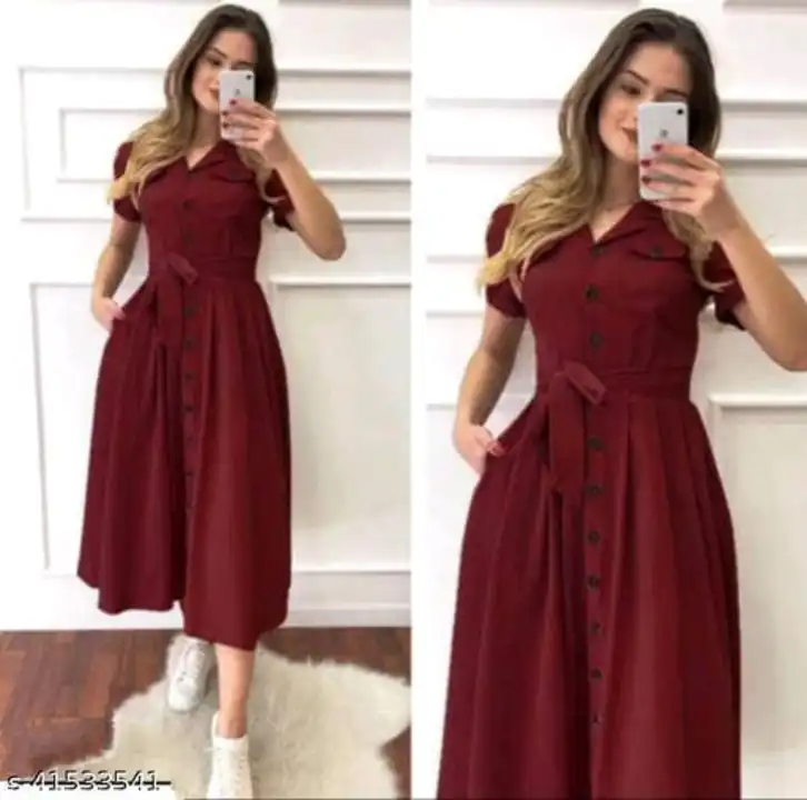 SELFI LONG MIDI WITH TWO POCKET uploaded by business on 2/2/2024