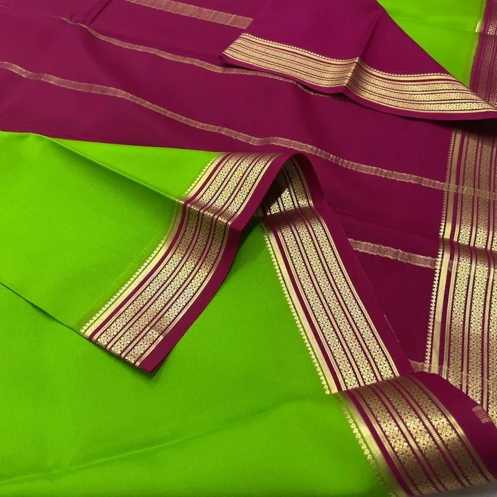 Mysore silk uploaded by Kesari Nandan Fashion saree and dress material on 2/2/2024