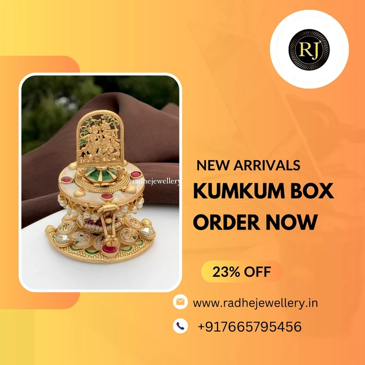 Post image @radhe_jewellery_1 Radha Krishna Kumkum Box

check more designs on our website 
https://radhejewellery.in/collections/kumkum-box
visit www.radhejewellery.in
our services: 
👉genuine product 💯% guarantee
👉{COD} Cash on Delivery Available 
👉Queries +91-7665795456

[kumkum boxes, kumkum bharani, kunguma bharani, kumkum dibbi, kumkum dabba, return gifts, kunguma chimizh]

#sindhoorbox #kumkumbox #kumgumachimizh #chimizh #returngifts #kumkumdabbi #kumkumbhagy