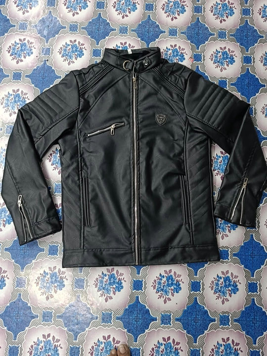 Leather jacket 📞 7906608317 uploaded by IKRAR JACKET ENTERPRISE 📞 on 2/2/2024