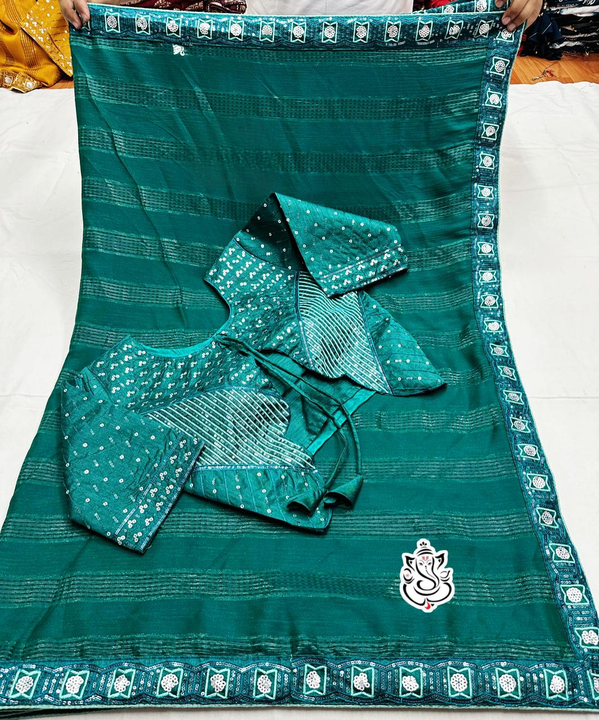 Fancy saree  uploaded by SAURYA LIFE STYLE on 2/3/2024