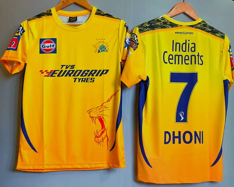 CSK & RCB
4 WAY LYCRA
180 GSM 
GOOD QUALITY
1200 PCS AVAILABLE
MOQ 90/60
Price ask me
9087531296 uploaded by RJ Craze on 2/3/2024