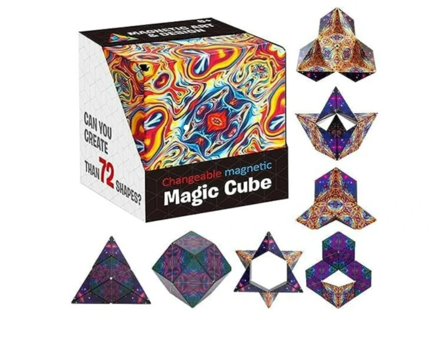 Magnetic magic cube uploaded by Hypecart on 2/3/2024