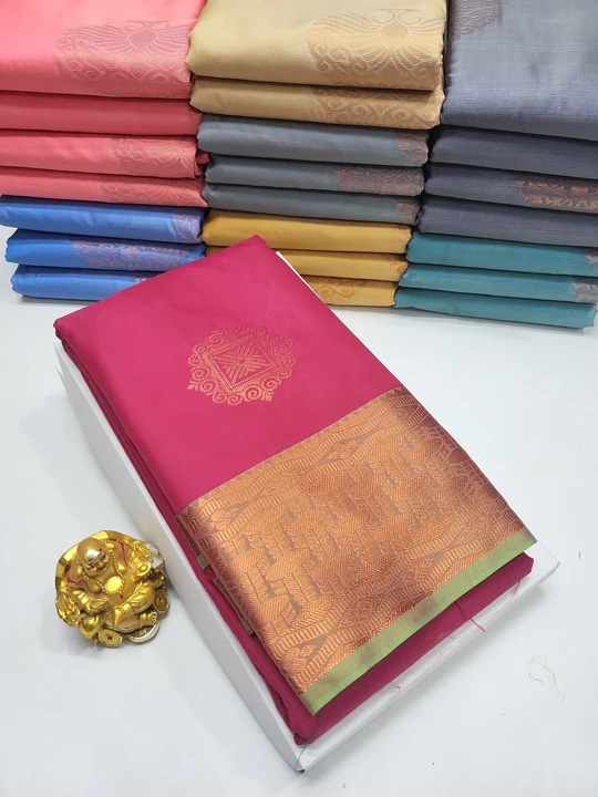 Kanchi soft silk sarees  uploaded by business on 2/3/2024