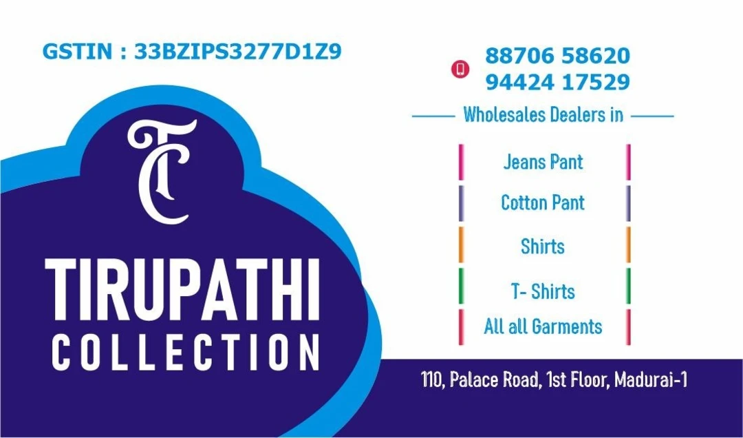 Post image Tirupathi collection has updated their profile picture.