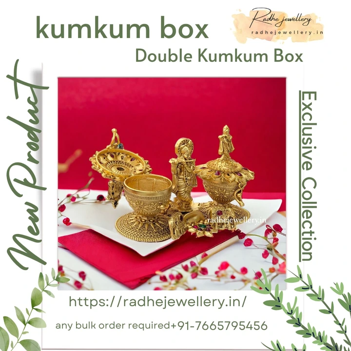 Post image @radhe_jewellery_1 Antique Kumkum box collections

✨Shop now on website- https://radhejewellery.in/collections/kumkum-box

our services: 
👉genuine product 💯% guarantee
👉{COD} Cash on Delivery Available 
👉Queries +91-7665795456

[kumkum boxes, kumkum bharani, kunguma bharani, kumkum dibbi, kumkum dabba, return gifts, kunguma chimizh]

#kumkum #kumkumbox #traditional #krishna
#antique #antiquejewelry #shivanparvathi #ganesha #shiva #ponniyinselvan #krishnaquotes #collections #temple #gopuram #lakshmi #onegramgold #usa #uk #chennai #hyderabad #france #weddinggift #australia #onegramjewellery #returngifts #orginalvideo #uniquejewelry #kumkumbox #kumkum #templejewellery #templebox #gift #returngifts