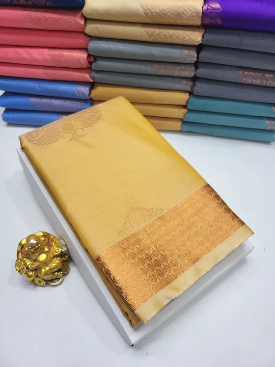 Kanchi soft silk sarees  uploaded by business on 2/5/2024