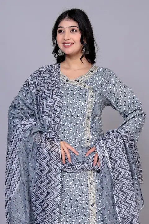 Printed kurti uploaded by business on 2/5/2024