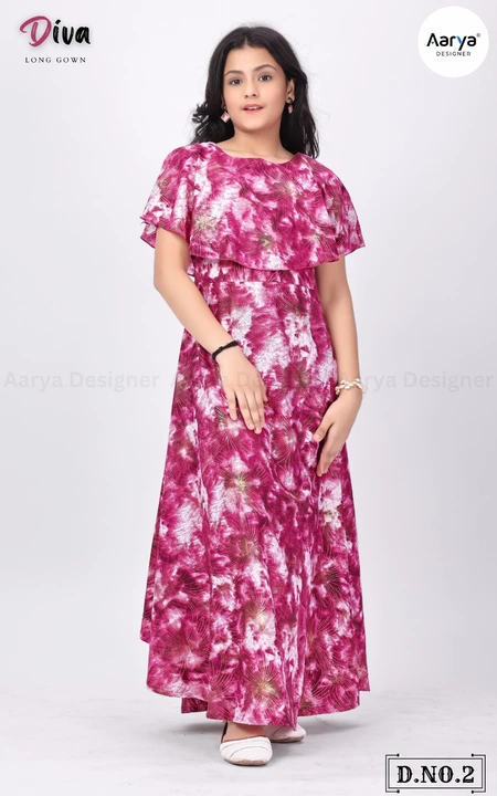 New kids * Diva* long gown  uploaded by Aarya Designer on 2/5/2024