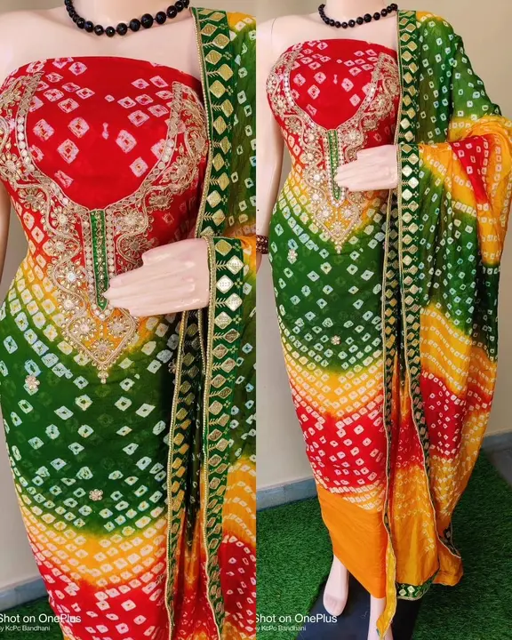 Product uploaded by Jaipuri wholesale gotta patti kurtis nd sarees on 2/5/2024