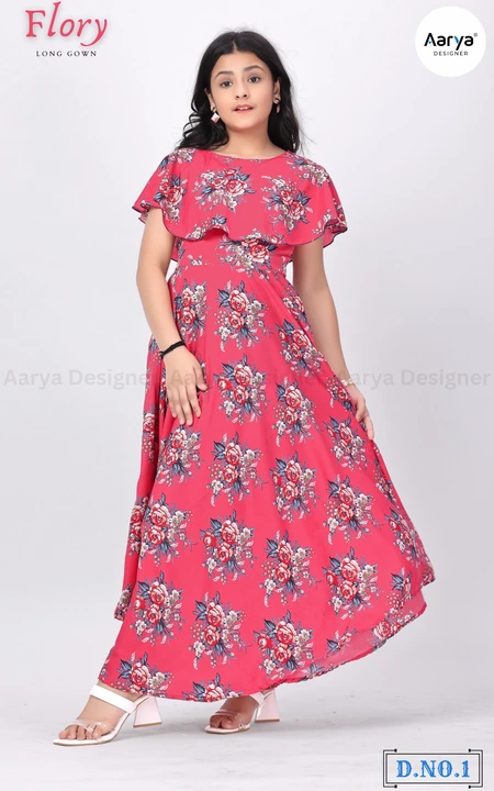 New kids * Flory long Gown * uploaded by Aarya Designer on 2/5/2024