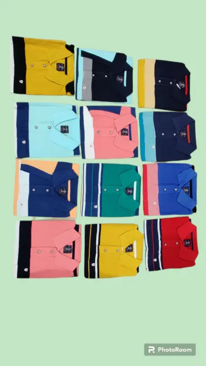 Polo neck tshirt  uploaded by Navrang nx on 2/5/2024