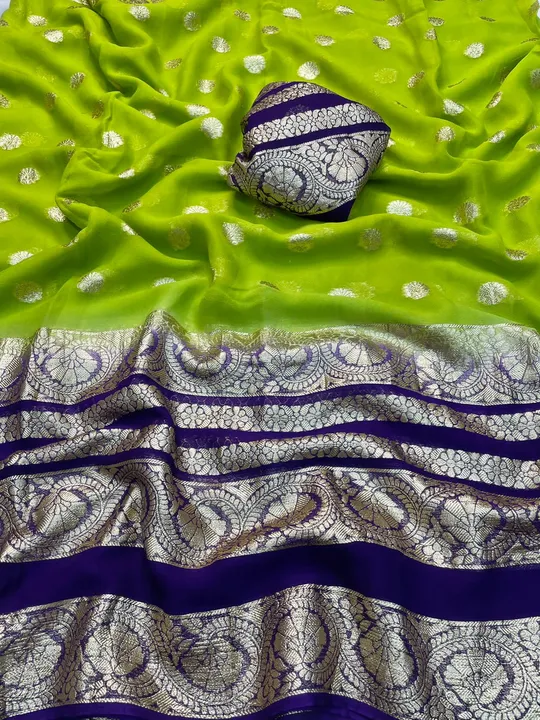 Viscose Georgette saree  uploaded by business on 2/5/2024