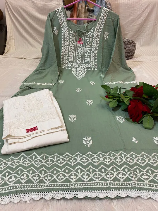 Product uploaded by Lucknowi chikankari on 2/5/2024