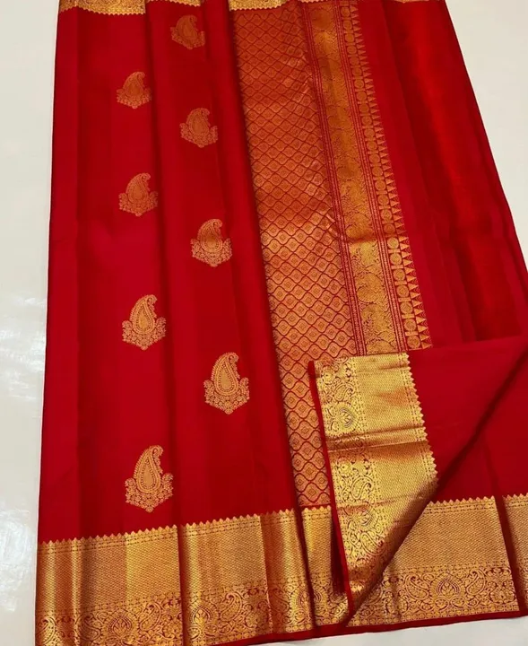 Rich pallu with allover buti design saree  uploaded by DHANANJAY CREATIONS on 2/5/2024
