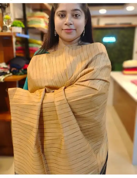 Chanderi cotton saree uploaded by Vishal handloom on 2/5/2024